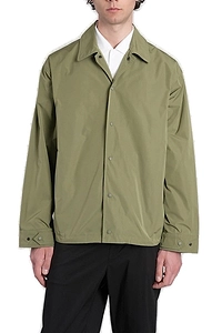 Aspesi Taffeta Waterproof Buttoned Shirt Jacket