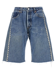 B Sides Vintage Lasso Lace Bermuda Shorts