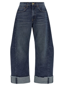 B Sides Relaxed Cuffed Lasso Jeans