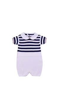Baby Lord Crotch Fastened Striped Tracksuit