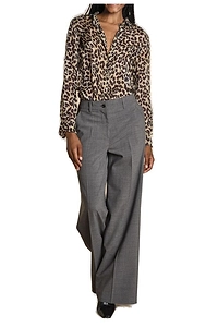 Aspesi Wide-Leg Tied-Waist Trousers
