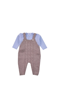 Baby Lord Long Sleeved Jumper And Dungarees Suit