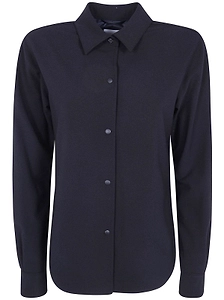 Aspesi Wool Blend Button-Up Shirt