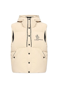 Moncler Grenoble Logo Detailed Padded Gilet