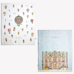 Atelier Choux 2 Pack Logo Printed Blanket