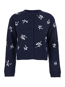 Atelier Edition Embroidered Crewneck Cardigan