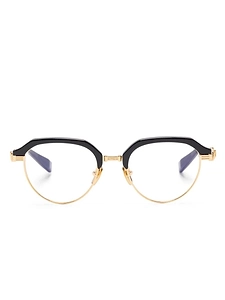 Balmain Eyewear Admiral Oval Frame Glasses