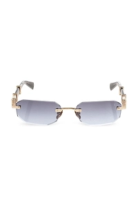 Balmain Eyewear Geometric-Frame Sunglasses