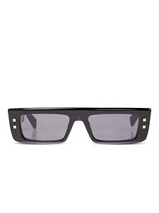 Balmain Eyewear Rectangle-Frame Sunglasses