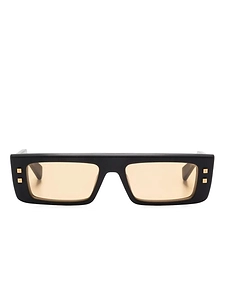 Balmain Eyewear Rectangle-Frame Sunglasses
