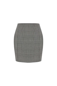 Balmain Houndstooth Mini Skirt