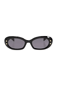 Balmain Eyewear Imperial Ii Oval Sunglasses