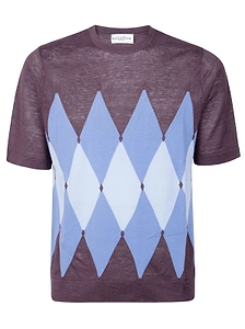 Ballantyne Diamond Pattern T-Shirt