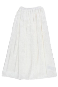 Balmain Kids All-Over Patterned A-Line Skirt