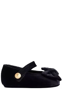 Balmain Kids Bow Detailed Ballerinas