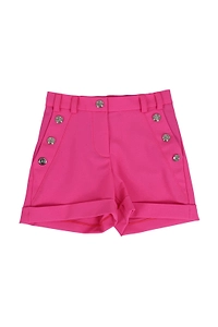 Balmain Kids Buttoned Detailed Tailored Shorts