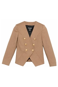 Balmain Kids Double Breasted Jacket