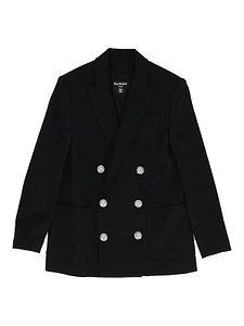 Balmain Kids Double Breasted Tailored Jacket