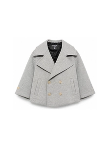 Balmain Kids Double-Breasted Wide-Sleeved Blazer