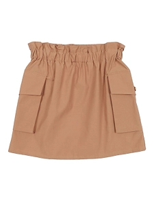 Balmain Kids Gathered Waist Mini Skirt