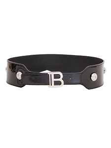 Balmain Kids Logo-Buckle Fastened Belt