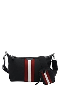 Bally Code Ribbon Zipped Shoulder Bag