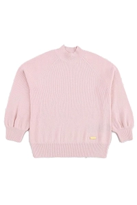 Balmain Kids Logo Patch Crewneck Jumper