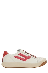 Bally Logo Flocked Low-Top Sneakers