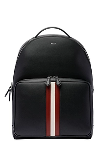 Bally Logo Printed Zip-Up Backpack