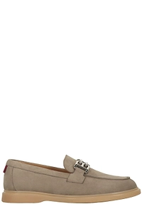 Bally Webby Logo Plaque Loafers