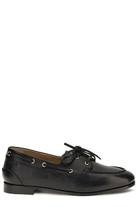 Bally Plume Boat-Style Flat Shoes