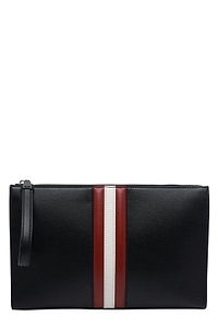 Bally Panel-Detailed Zipped Clutch Bag