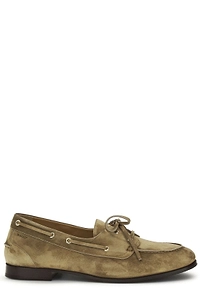 Bally Plume Logo Embossed Slip-On Loafers