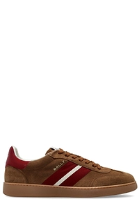 Bally Striped-Detail Lace-Up Sneakers