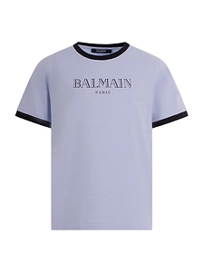 Balmain Kids Logo Printed T-Shirt