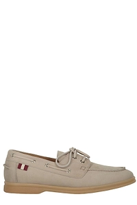 Bally Webby Lace-Up Moccasins