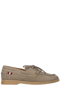 Bally Webby Lace-Up Moccasins
