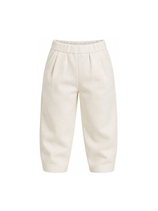 Balmain Kids Logo Printed Wide Leg Pants