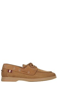Bally Webby Boat Lace-Up Moccasins