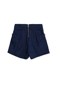 Balmain Kids Pocket Detailed Zipped Shorts