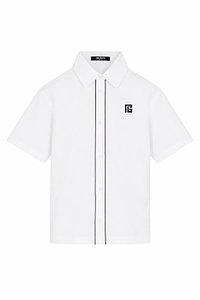 Balmain Kids Pb Logo Shirt