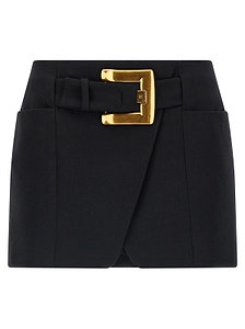 Balmain Anthem Mini Skirt