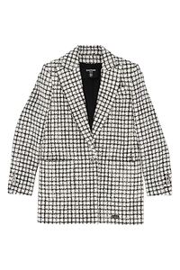 Balmain Kids Single-Breasted Tweed Blazer