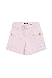 Balmain Kids Turn-Up Hem Cargo Shorts