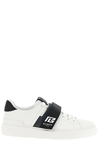Balmain B-Court Lace-Up Sneakers