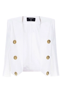 Balmain Long Sleeved Buttoned Blazer