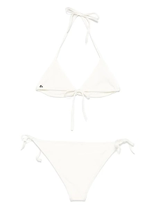 Balmain Logo Printed Two-Piece Bikini Set