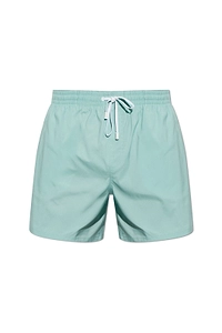 Balmain Logo Embroidered Drawstring Swim Shorts