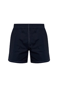 Balmain Logo Embroidered Contrast Stitched Swim Shorts