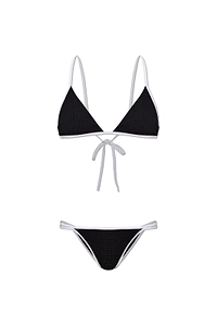 Balmain Logo Trim Bikini